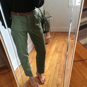 J.Crew green pants